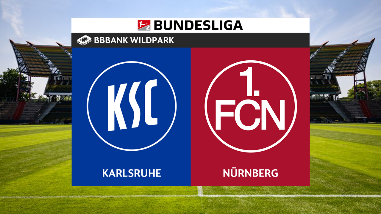 Karlsruhe vs FC Nürnberg poster Karlsruhe vs FC Nürnberg poster