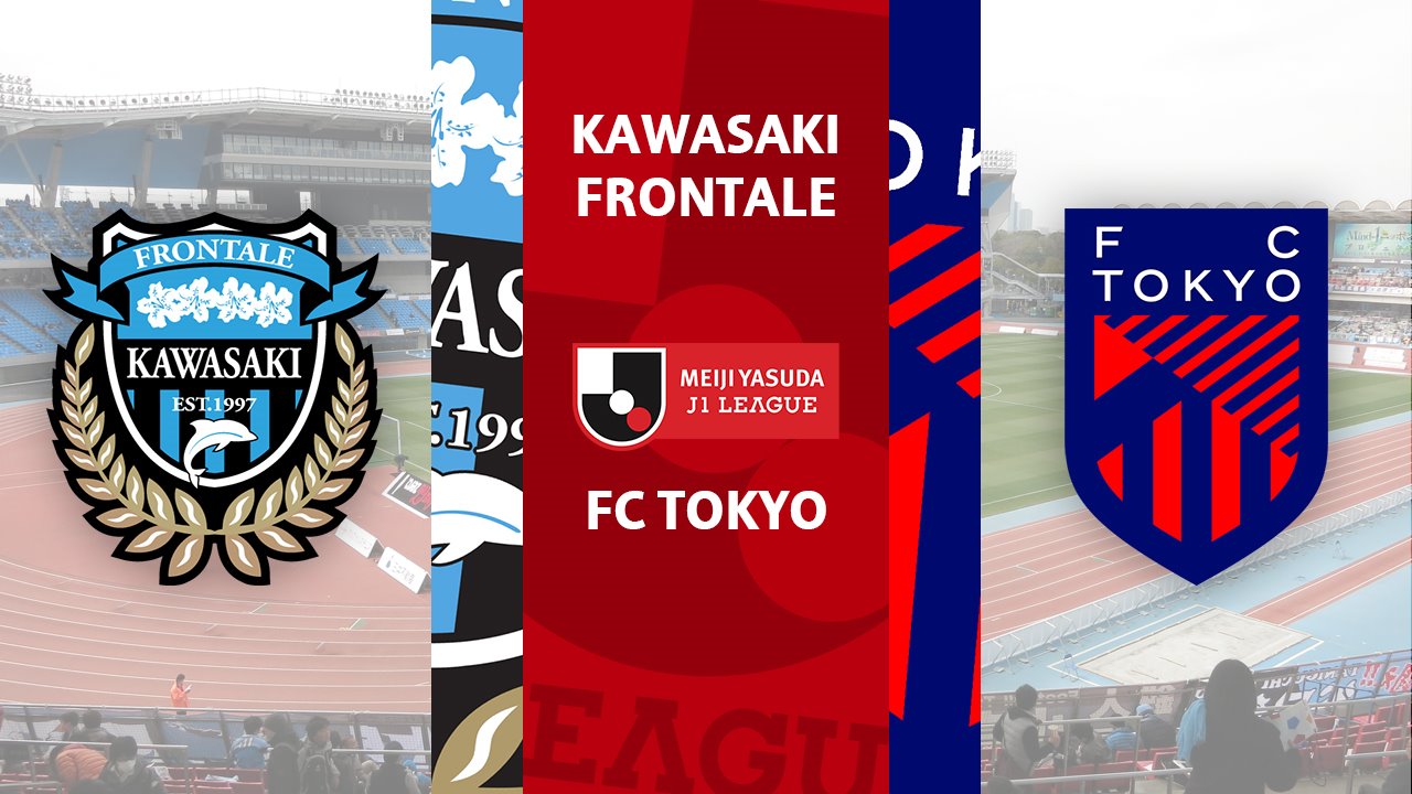 Kawasaki Frontale vs FC Tokyo poster Kawasaki Frontale vs FC Tokyo poster