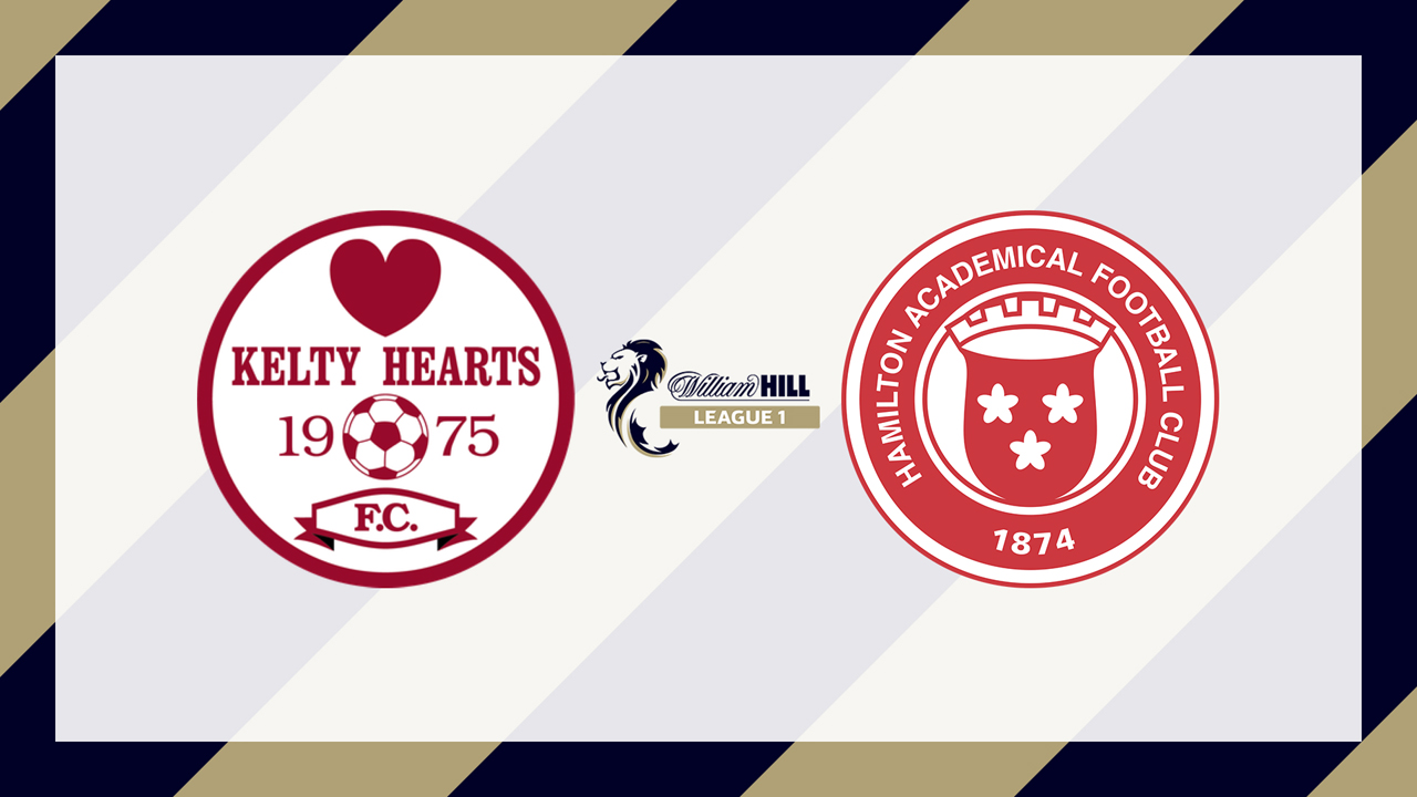 Kelty Hearts vs Hamilton Academical poster Kelty Hearts vs Hamilton Academical poster