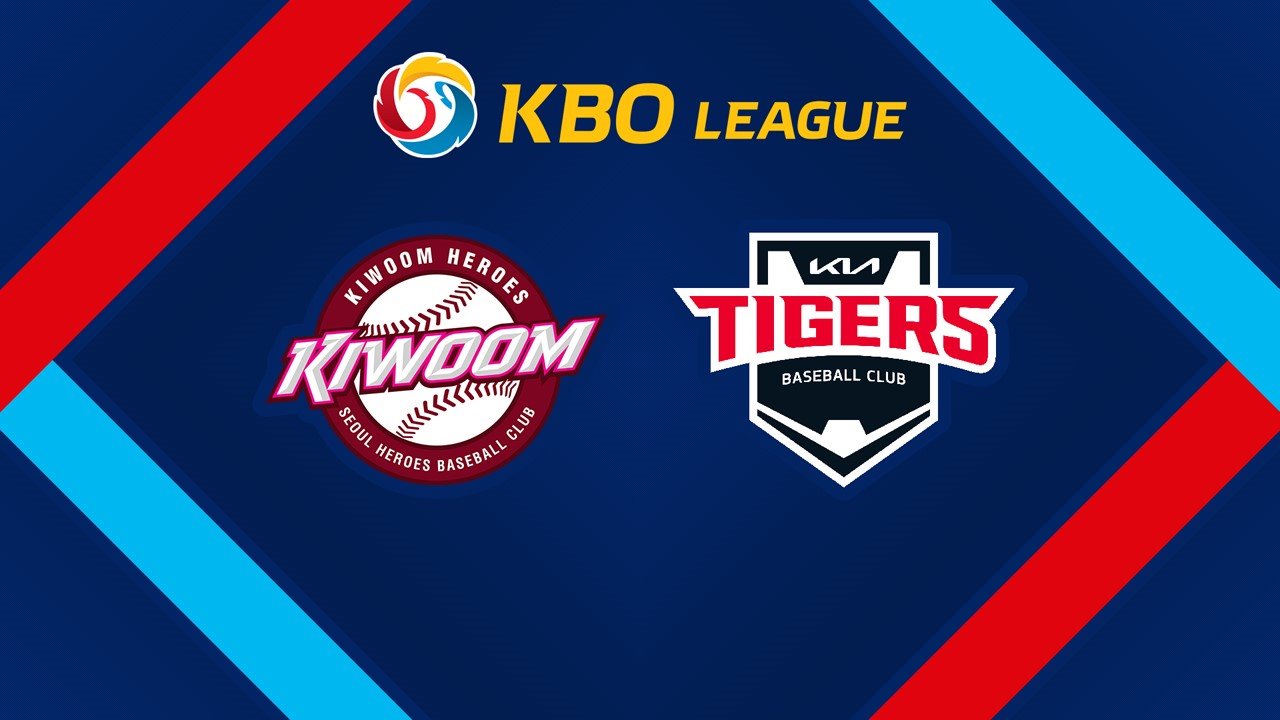 Kiwoom Heroes vs Kia Tigers poster Kiwoom Heroes vs Kia Tigers poster
