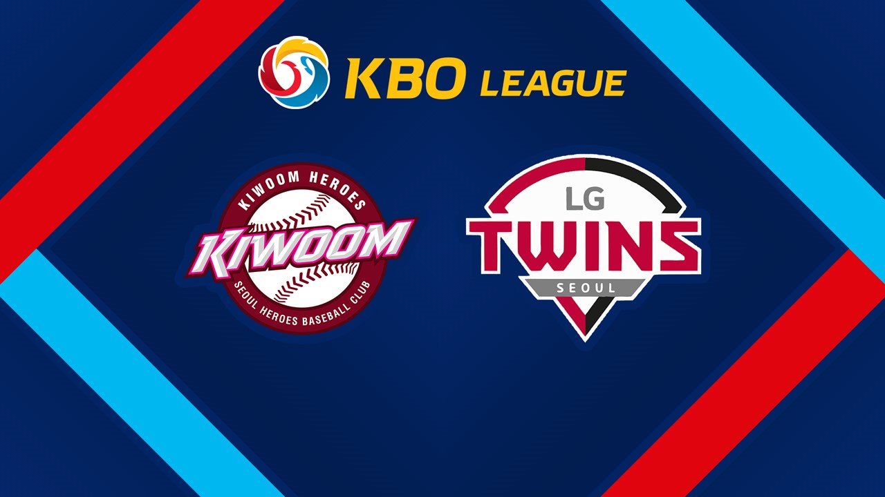 Kiwoom Heroes vs LG Twins poster Kiwoom Heroes vs LG Twins poster