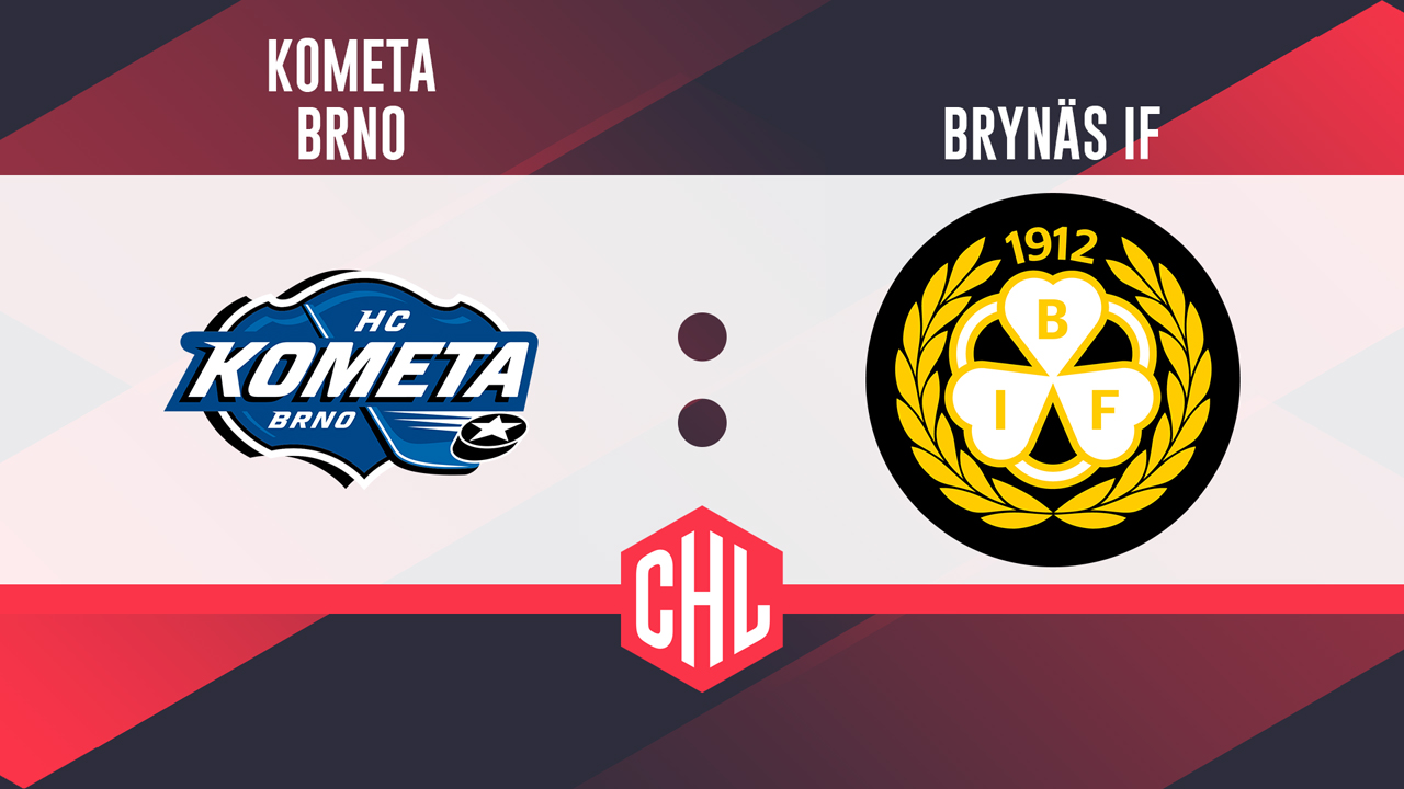 Kometa Brno vs Brynäs IF poster Kometa Brno vs Brynäs IF poster