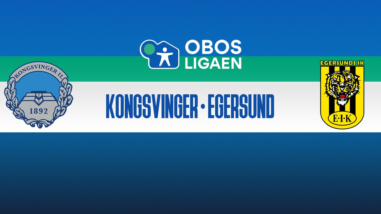 Kongsvinger vs Egersund poster Kongsvinger vs Egersund poster