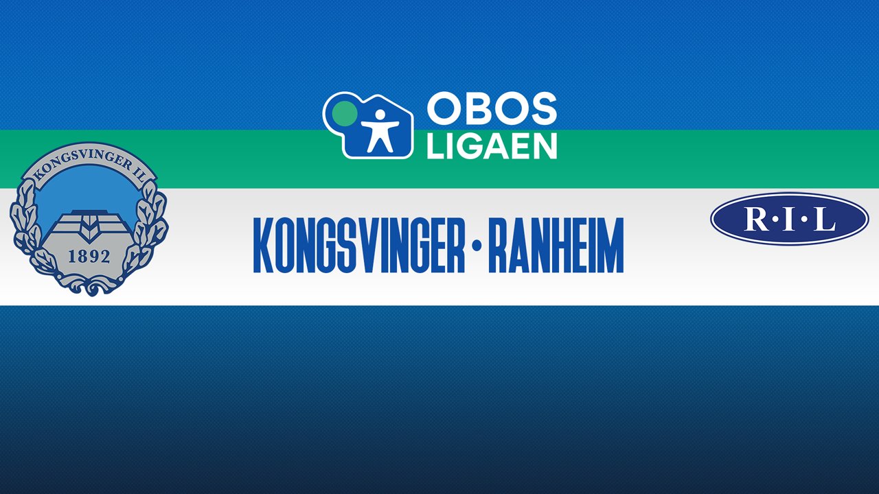 Kongsvinger vs Ranheim poster Kongsvinger vs Ranheim poster