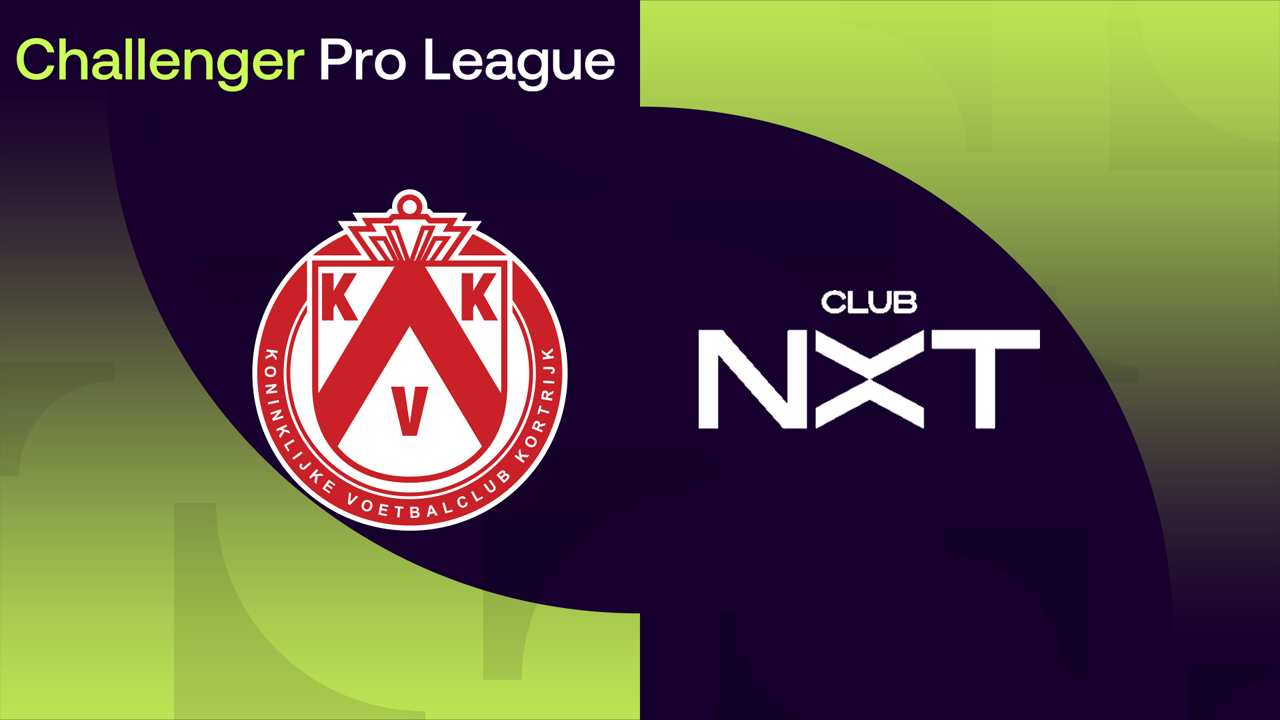 Kortrijk vs Club NXT poster Kortrijk vs Club NXT poster