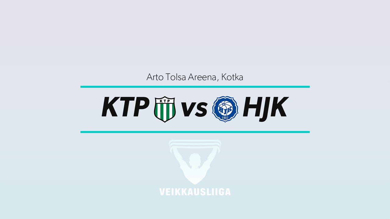 KTP vs HJK Helsinki poster KTP vs HJK Helsinki poster