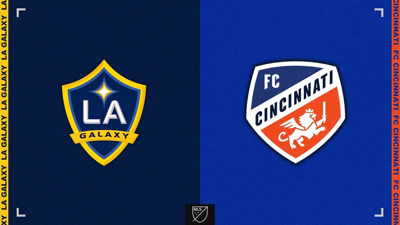 LA Galaxy vs FC Cincinnati poster LA Galaxy vs FC Cincinnati poster
