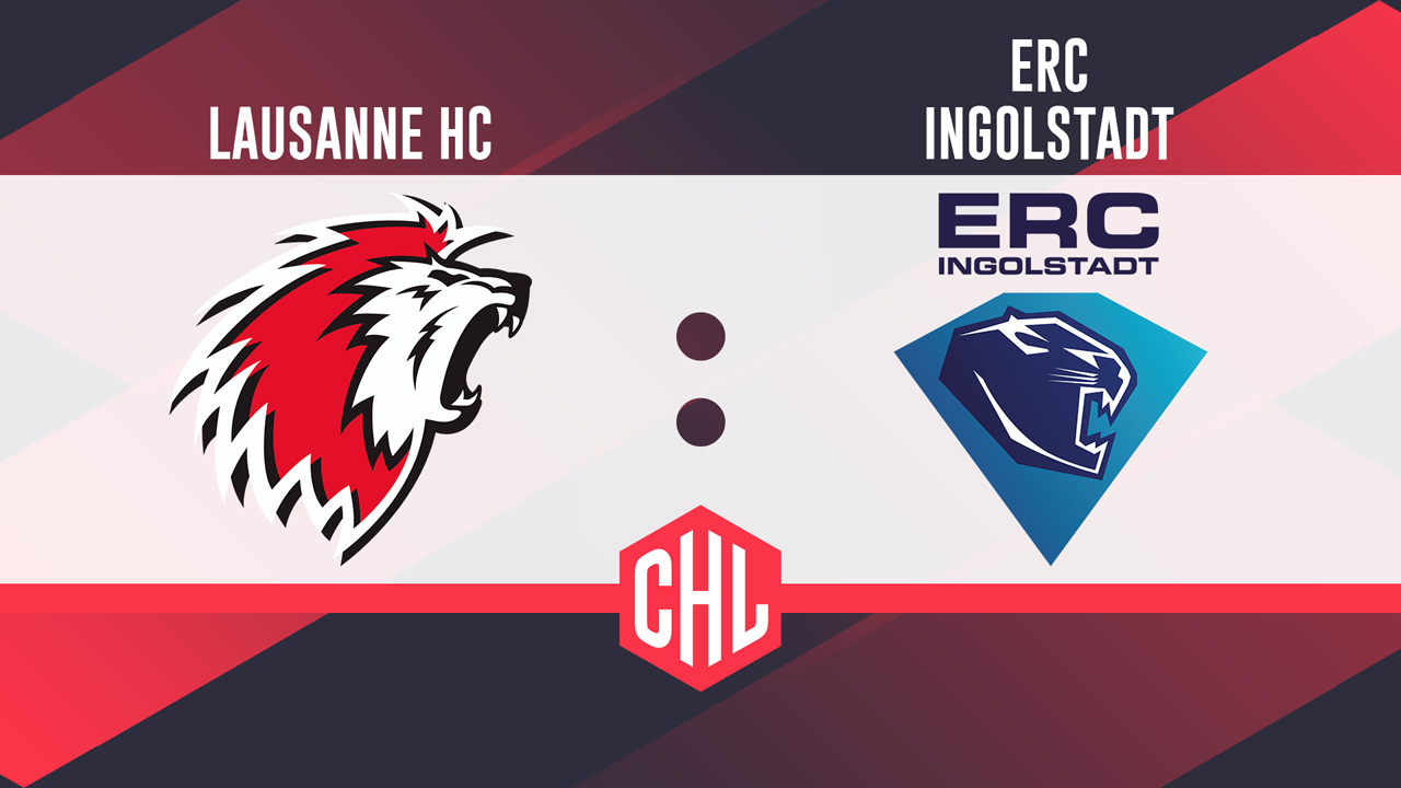 Lausanne HC vs ERC Ingolstadt poster Lausanne HC vs ERC Ingolstadt poster