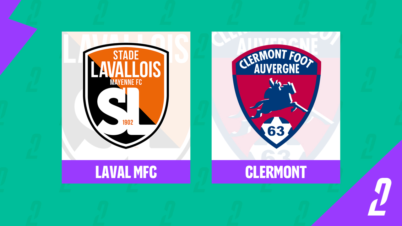 Laval vs Clermont Foot poster