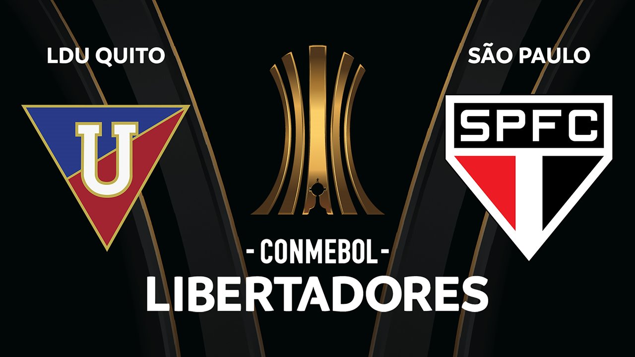 LDU Quito vs São Paulo poster LDU Quito vs São Paulo poster