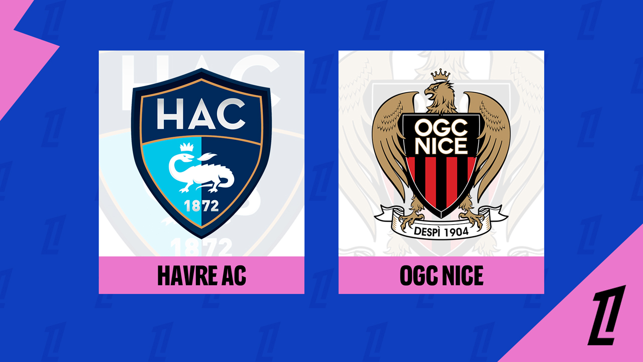 Le Havre vs Nice poster Le Havre vs Nice poster