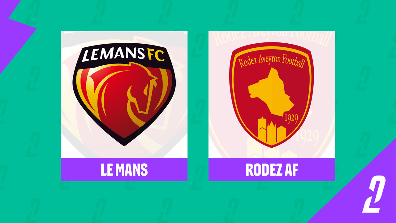 Le Mans vs Rodez AF poster Le Mans vs Rodez AF poster