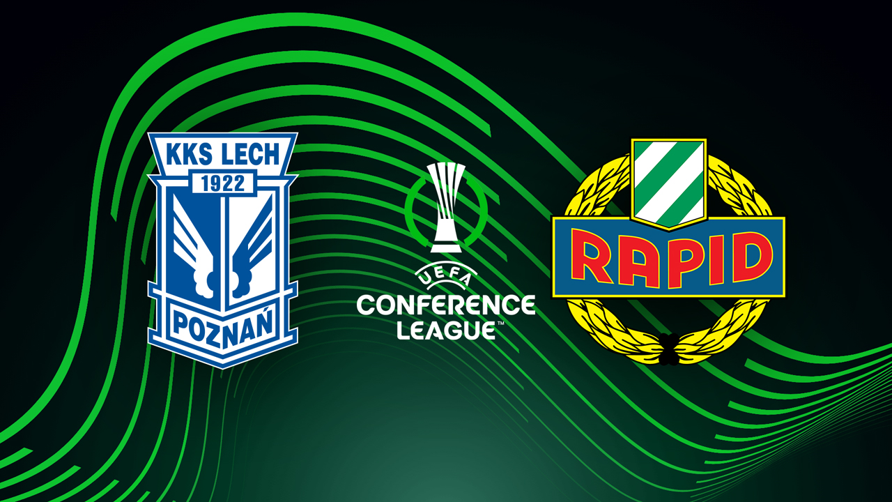 Lech Poznań vs Rapid Vienna poster Lech Poznań vs Rapid Vienna poster