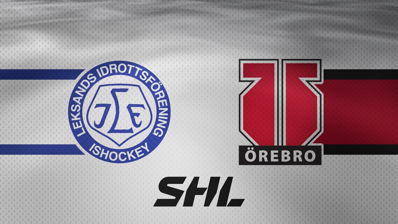 Leksands IF vs Örebro HK poster Leksands IF vs Örebro HK poster
