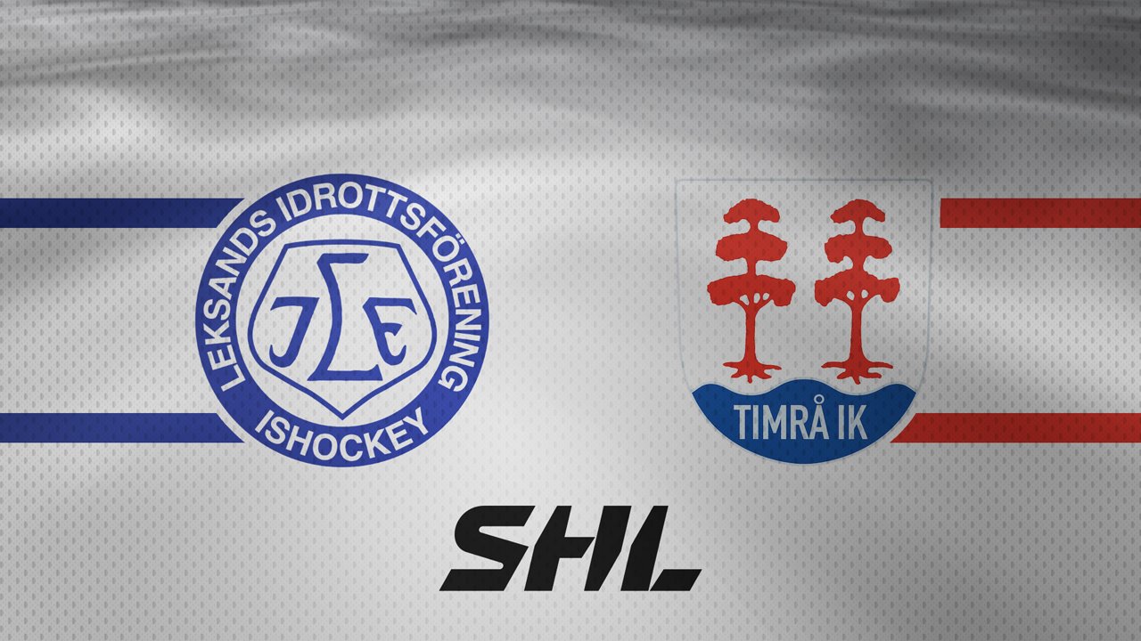 Leksands IF vs Timrå IK poster Leksands IF vs Timrå IK poster