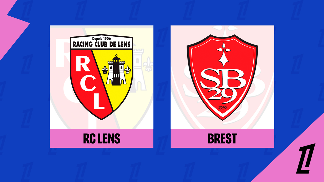 Lens vs Brest poster Lens vs Brest poster