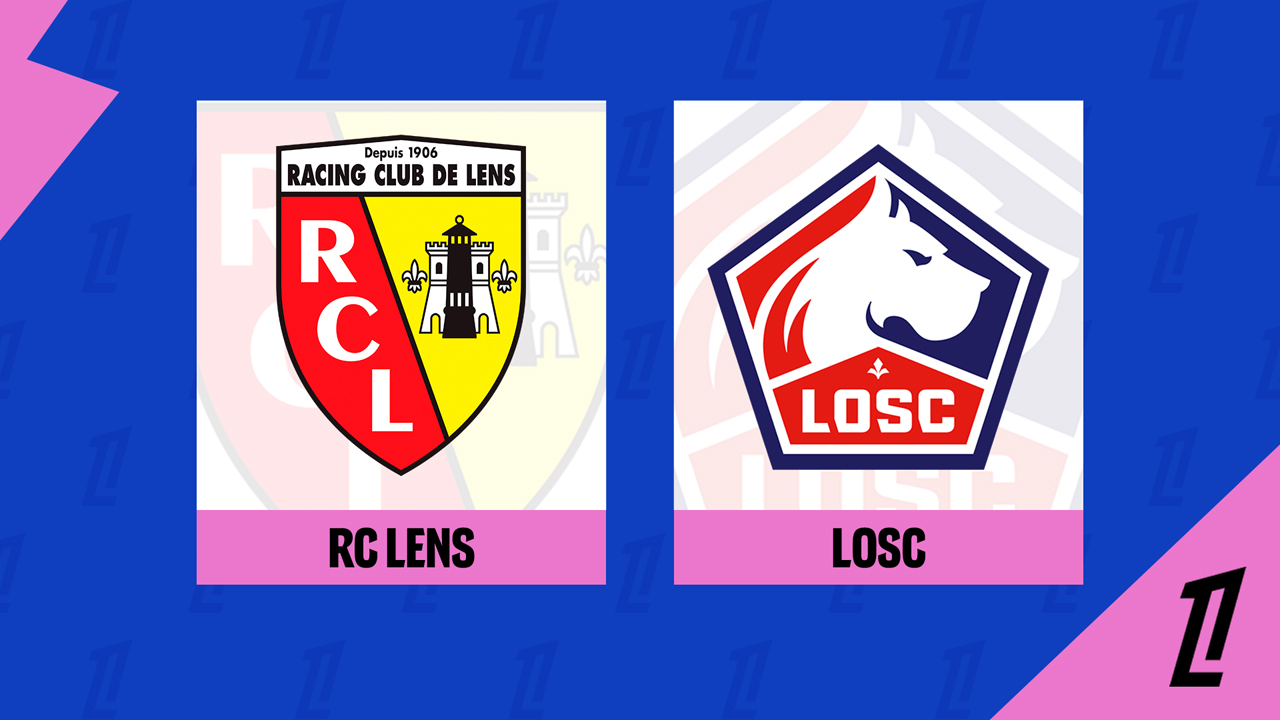 Lens vs Lille poster Lens vs Lille poster
