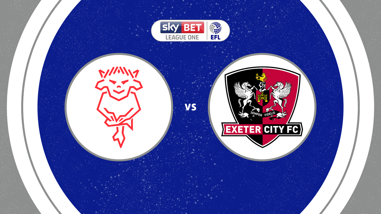 Lincoln City vs Exeter City poster Lincoln City vs Exeter City poster