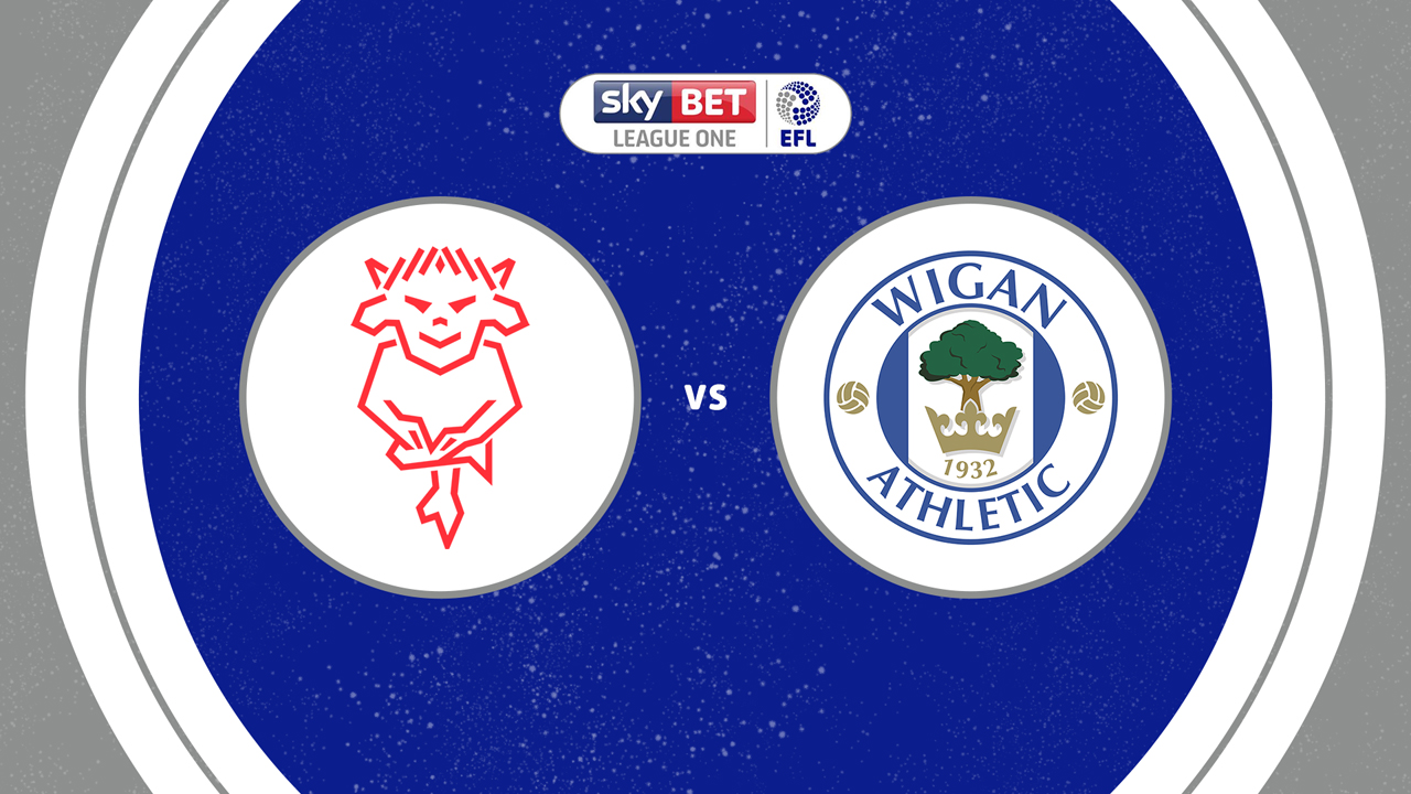 Lincoln City vs Wigan Athletic poster Lincoln City vs Wigan Athletic poster