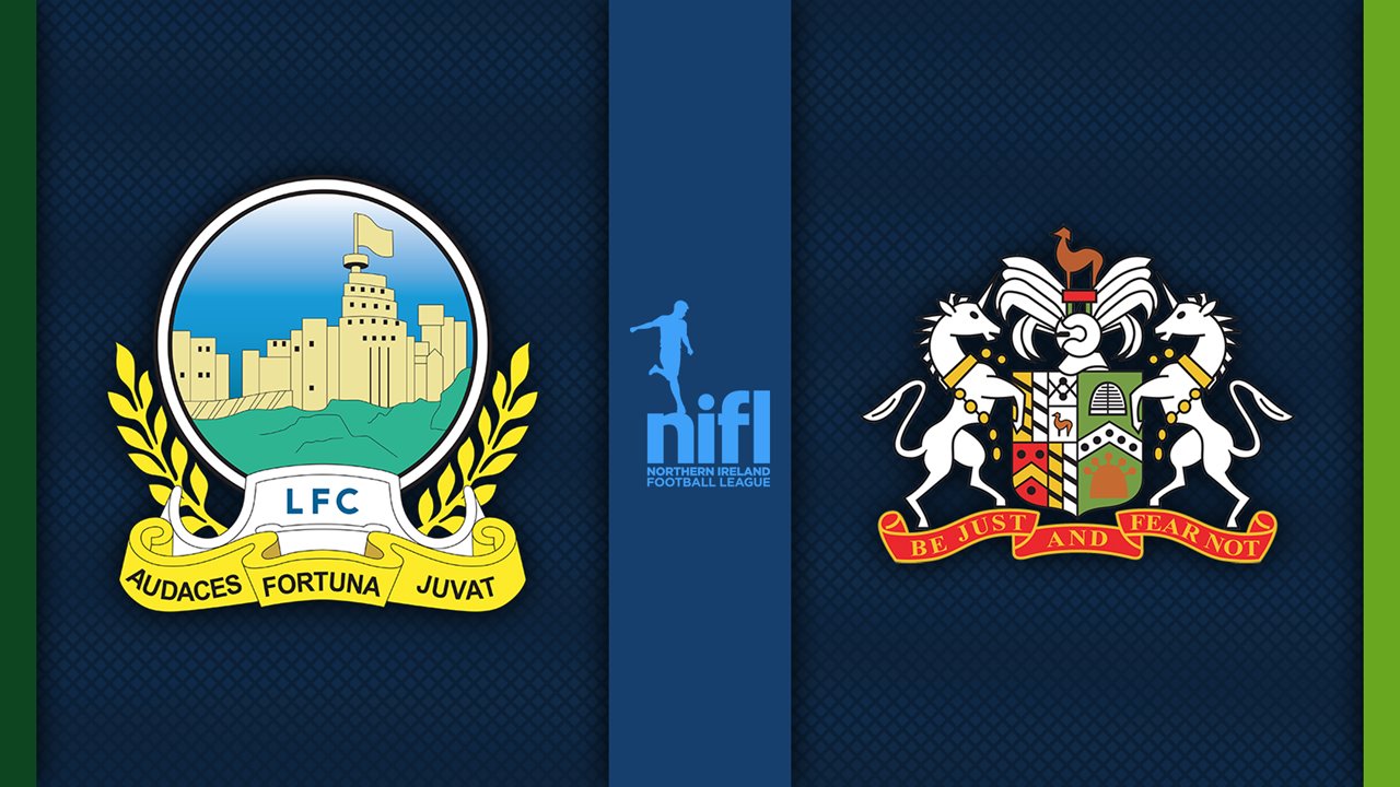 Linfield vs Glenavon poster Linfield vs Glenavon poster