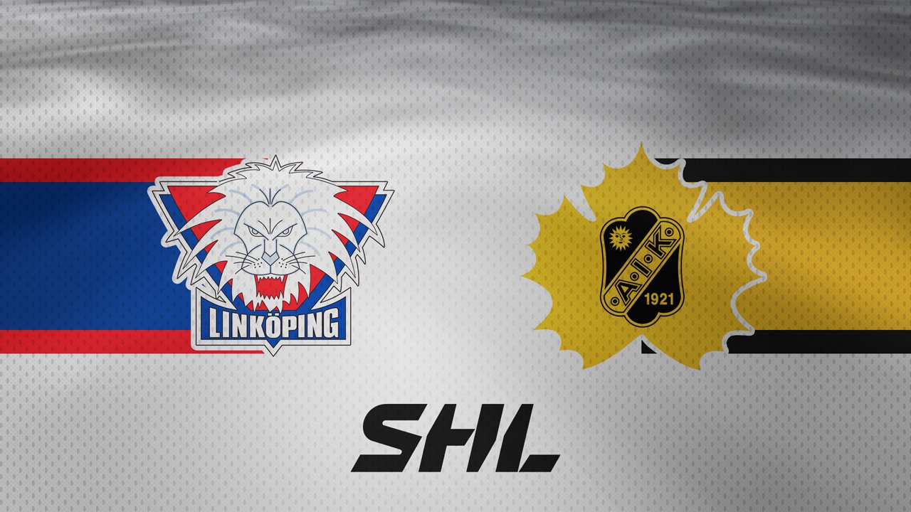 Linköpings HC vs Skellefteå AIK poster Linköpings HC vs Skellefteå AIK poster