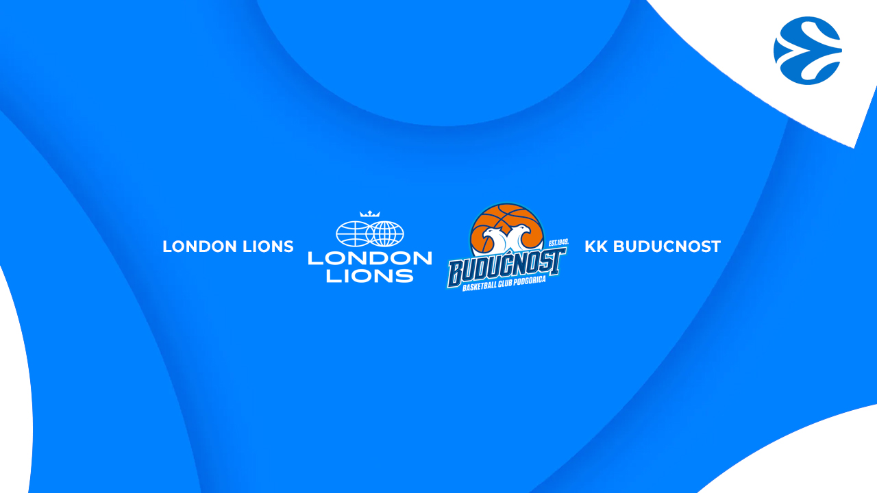 London Lions vs KK Budućnost poster London Lions vs KK Budućnost poster