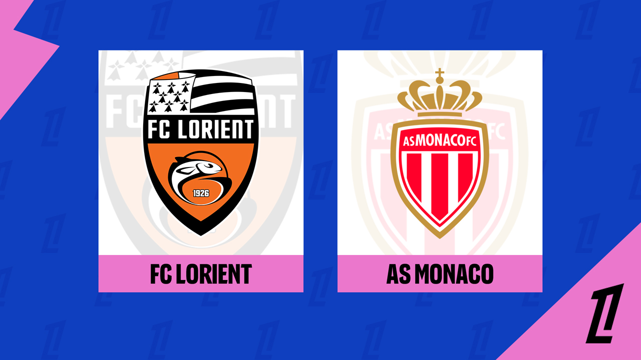 Lorient vs Monaco poster Lorient vs Monaco poster