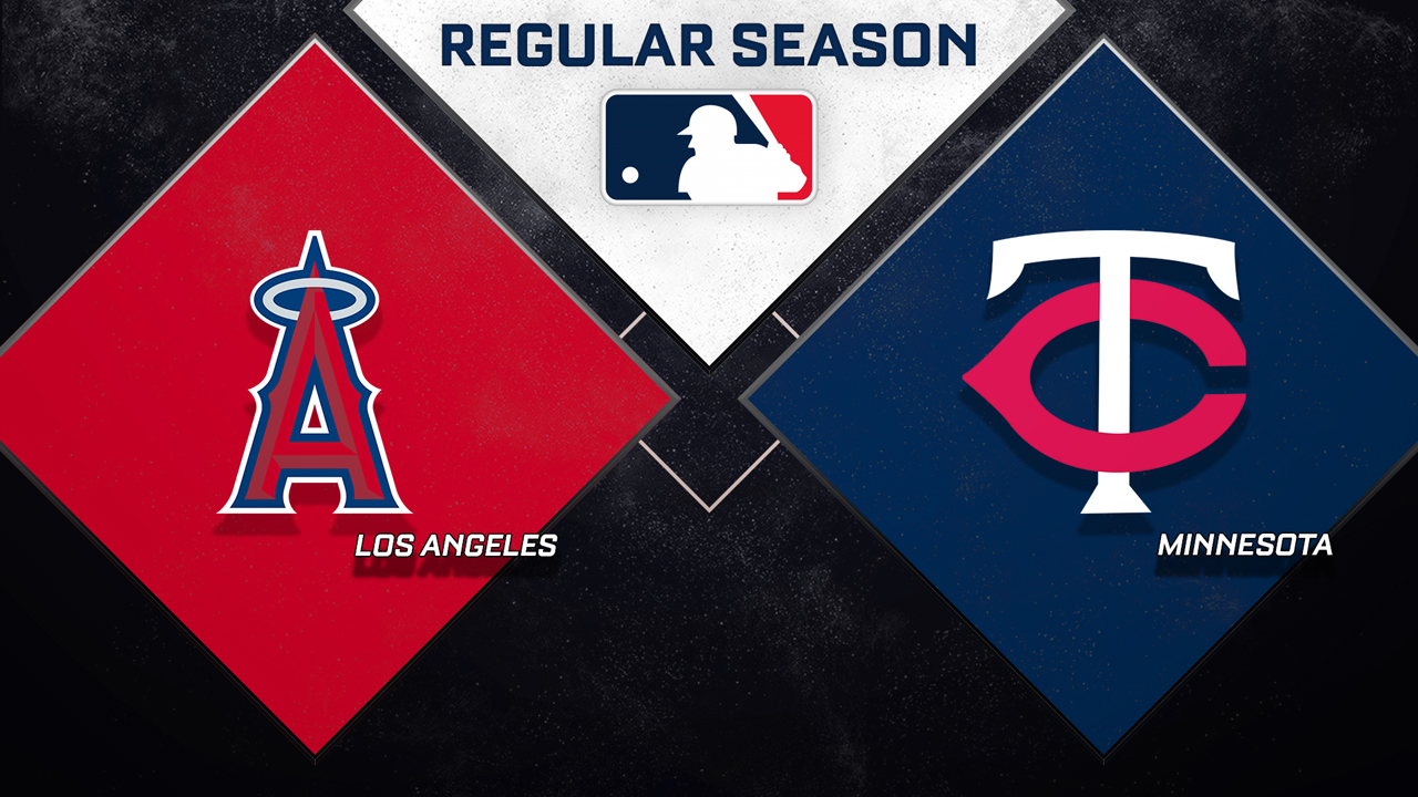 Los Angeles Angels vs Minnesota Twins poster Los Angeles Angels vs Minnesota Twins poster
