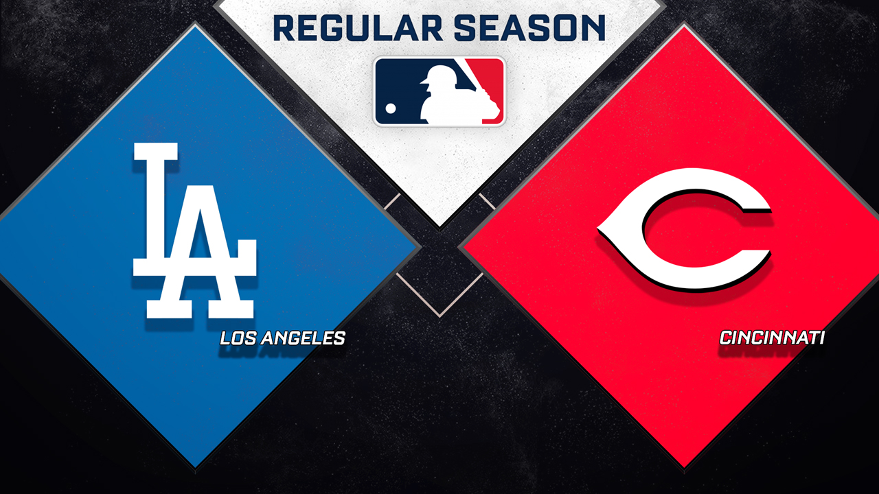 Los Angeles Dodgers vs Cincinnati Reds poster Los Angeles Dodgers vs Cincinnati Reds poster