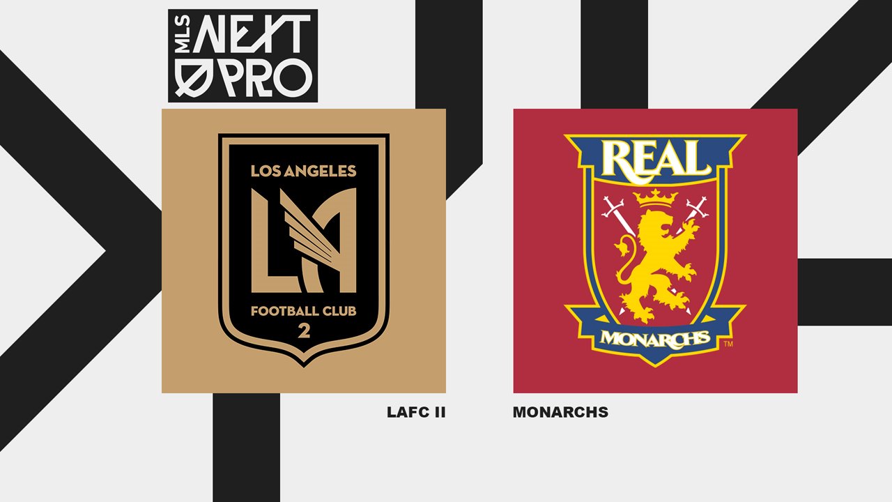 Los Angeles FC II vs Real Monarchs poster Los Angeles FC II vs Real Monarchs poster