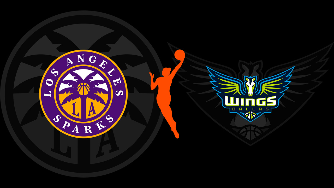 Los Angeles Sparks vs Dallas Wings poster Los Angeles Sparks vs Dallas Wings poster