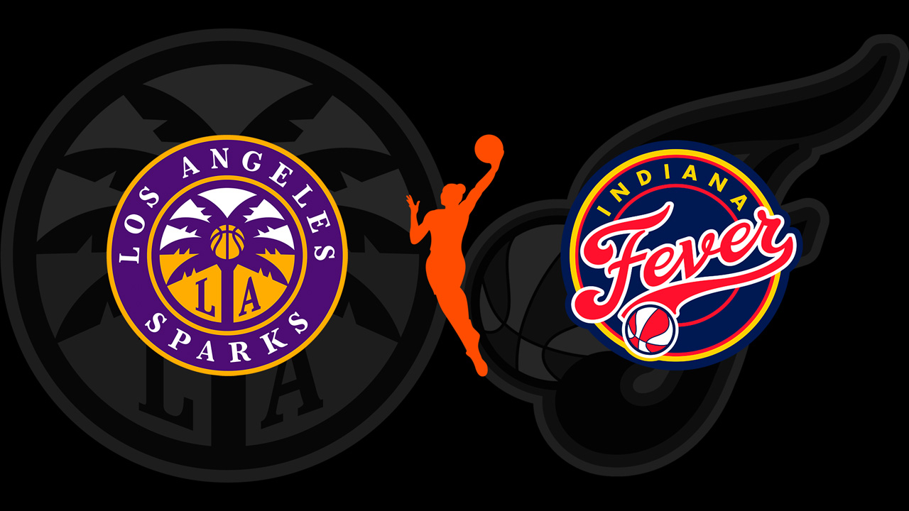 Los Angeles Sparks vs Indiana Fever poster Los Angeles Sparks vs Indiana Fever poster
