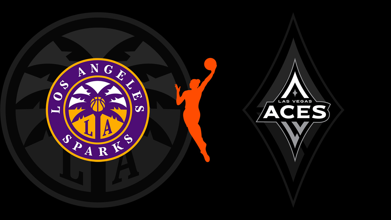 Los Angeles Sparks vs Las Vegas Aces poster Los Angeles Sparks vs Las Vegas Aces poster