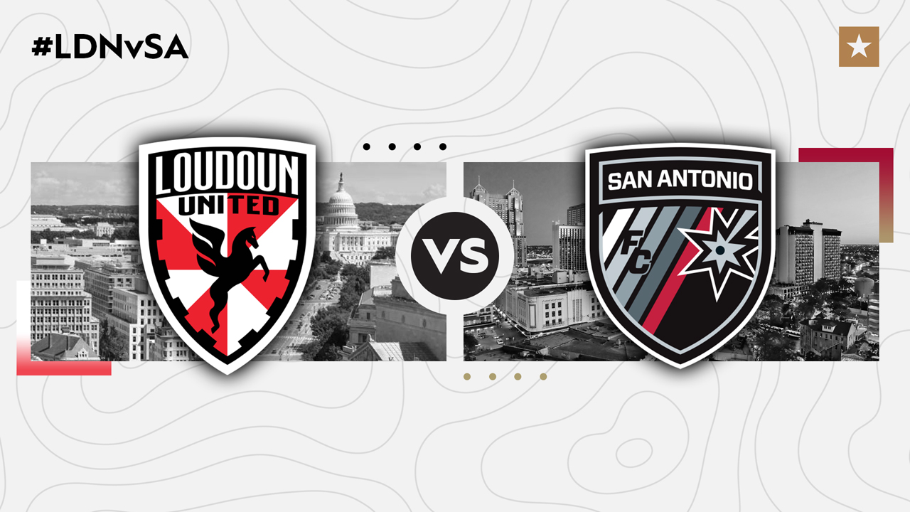 Loudoun United vs San Antonio poster Loudoun United vs San Antonio poster
