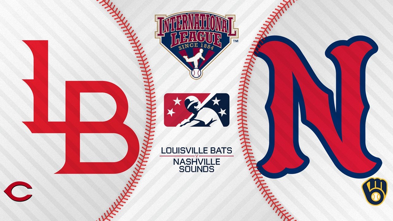 Louisville Bats vs Nashville Sounds poster Louisville Bats vs Nashville Sounds poster