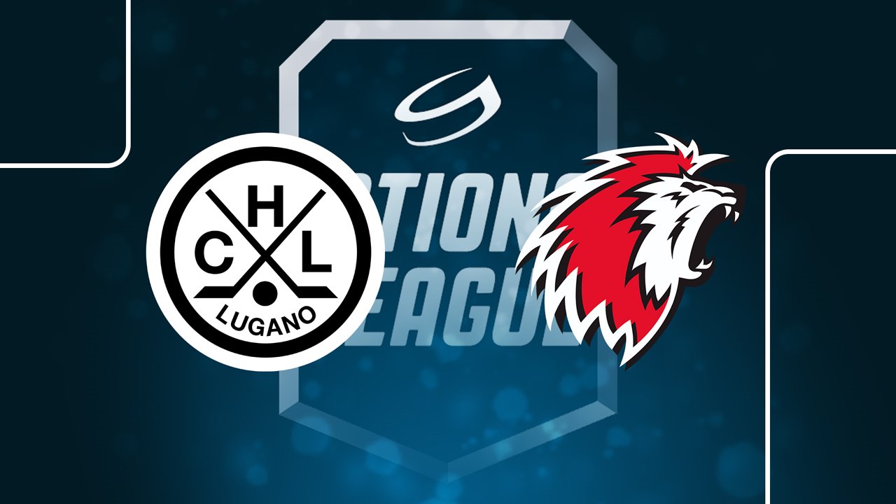 Lugano vs Lausanne HC poster Lugano vs Lausanne HC poster