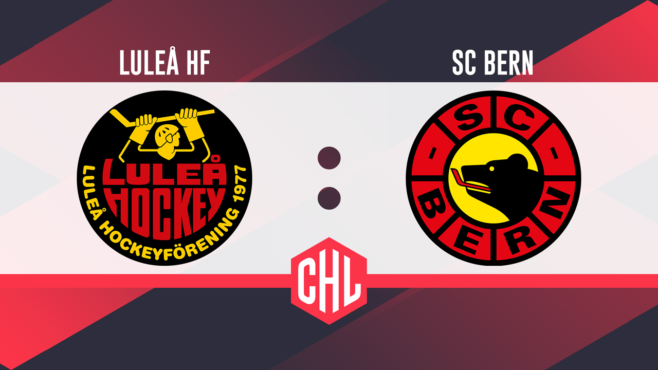 Luleå HF vs Bern poster Luleå HF vs Bern poster
