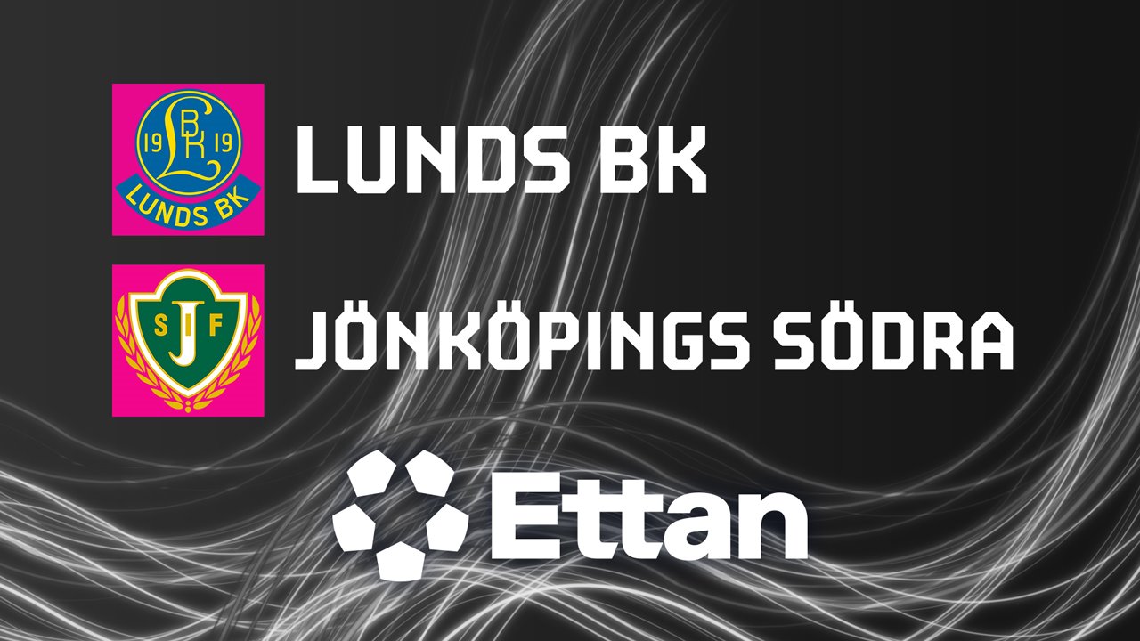Lunds BK vs Joenkoeping S. poster Lunds BK vs Joenkoeping S. poster