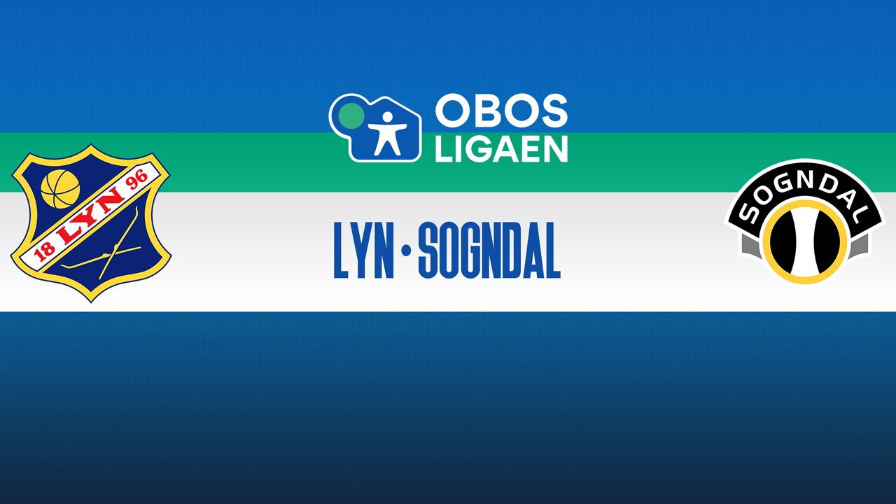 Lyn vs Sogndal poster Lyn vs Sogndal poster