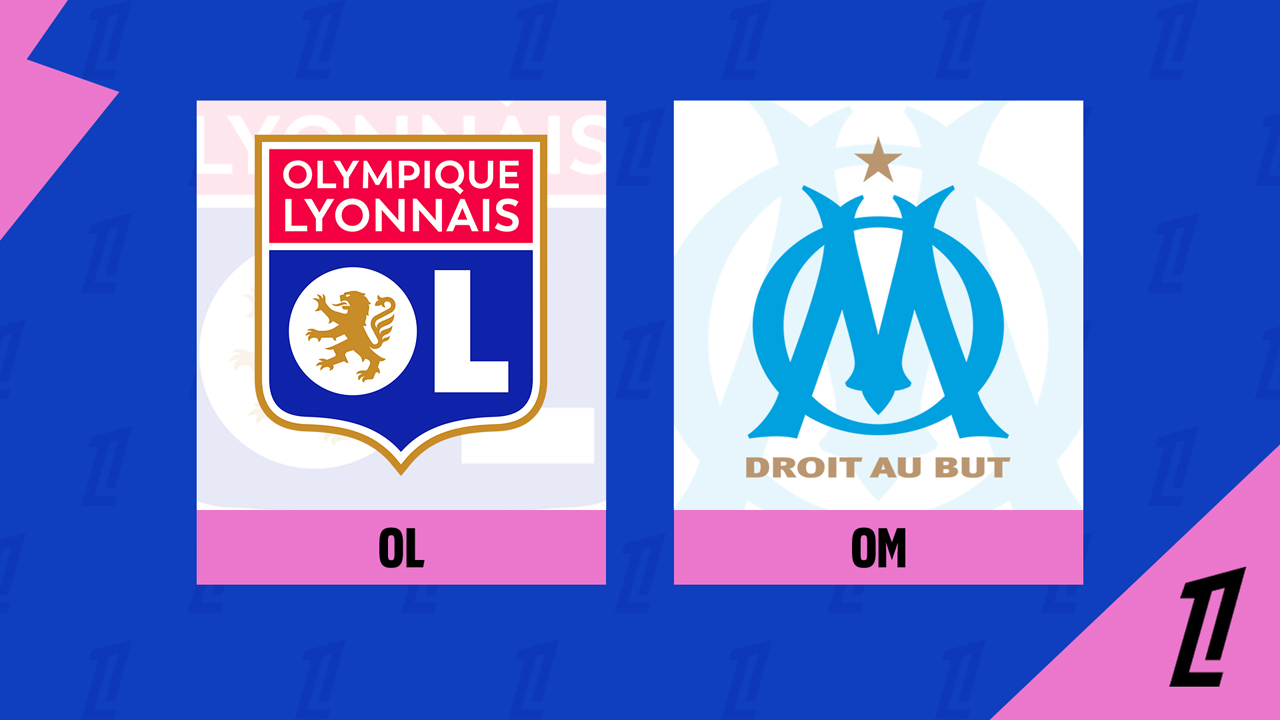 Lyon vs Marseille poster Lyon vs Marseille poster