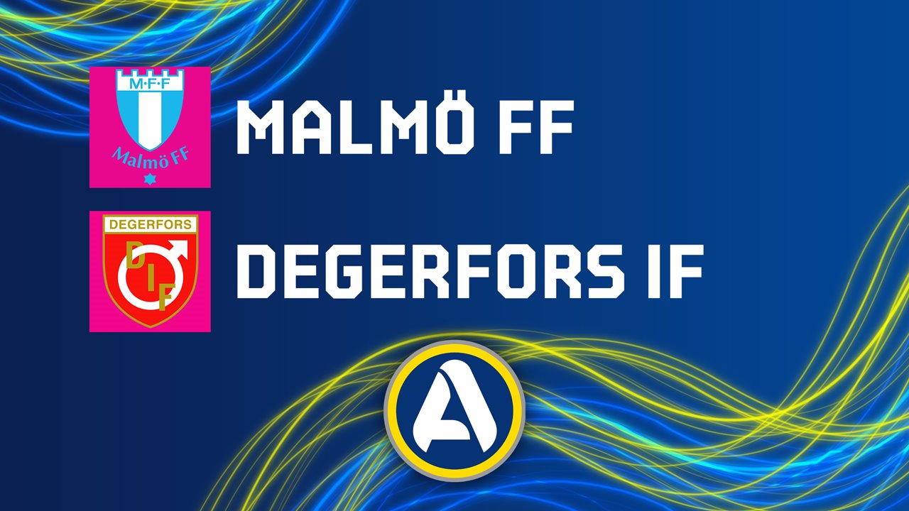 Malmo FF vs Degerfors poster Malmo FF vs Degerfors poster