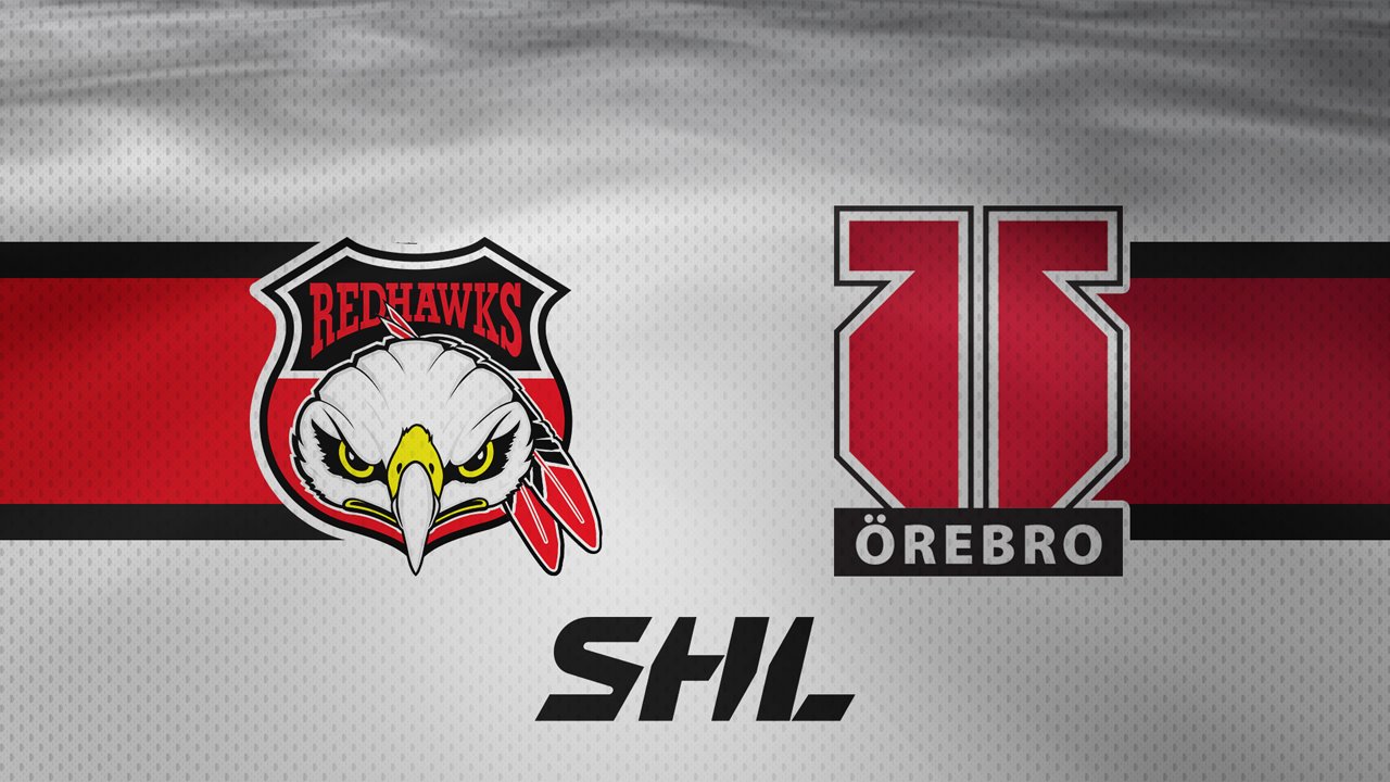 Malmö Redhawks vs Örebro HK poster Malmö Redhawks vs Örebro HK poster