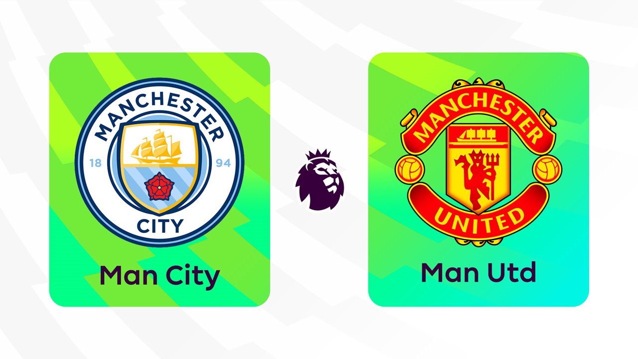 Manchester City vs Manchester United poster Manchester City vs Manchester United poster