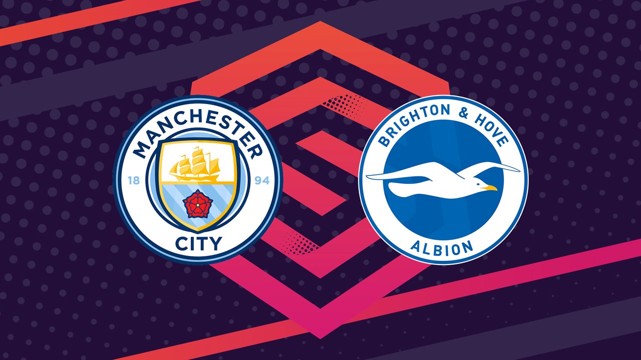Manchester City WFC vs Brighton WFC poster Manchester City WFC vs Brighton WFC poster