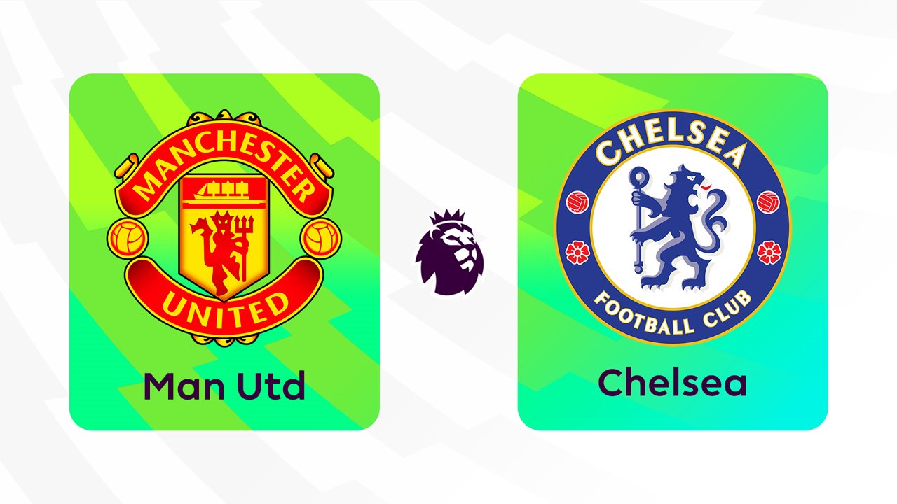 Manchester United vs Chelsea poster Manchester United vs Chelsea poster