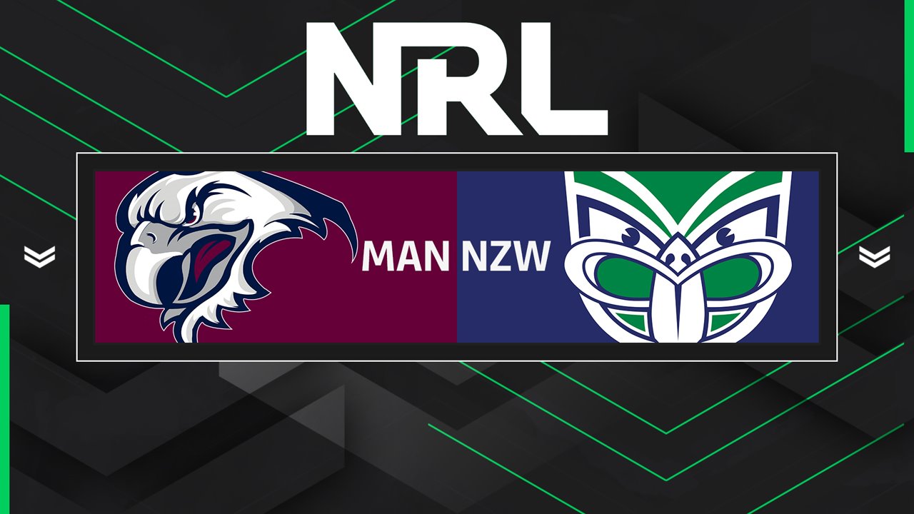 Manly Sea Eagles vs New Zealand Warriors poster Manly Sea Eagles vs New Zealand Warriors poster