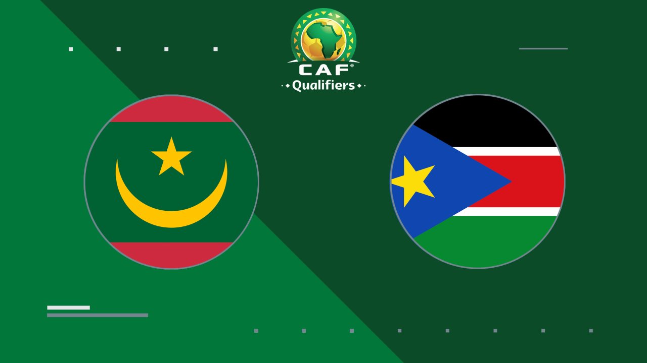 Mauritania vs South Sudan poster Mauritania vs South Sudan poster