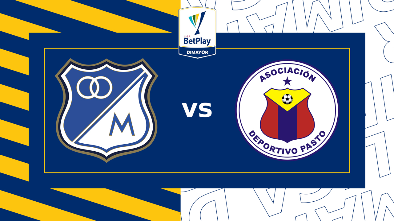 Millonarios vs Deportivo Pasto poster Millonarios vs Deportivo Pasto poster