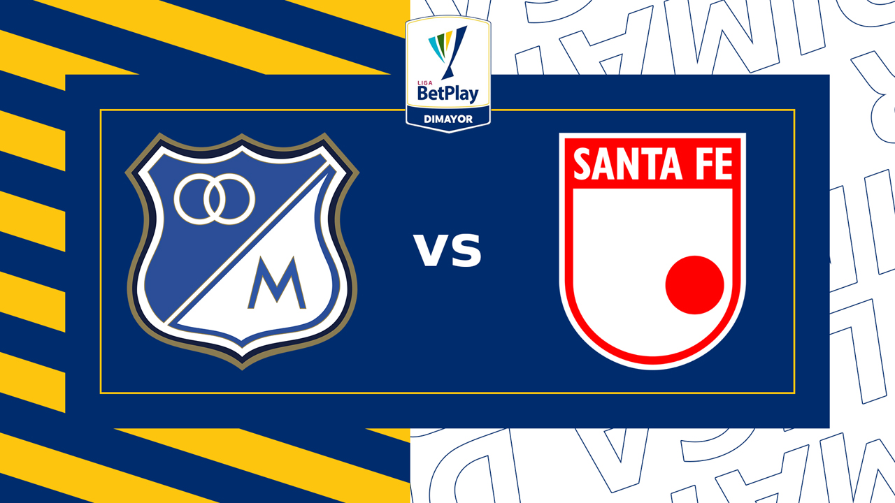 Millonarios vs Independiente Santa Fe poster Millonarios vs Independiente Santa Fe poster