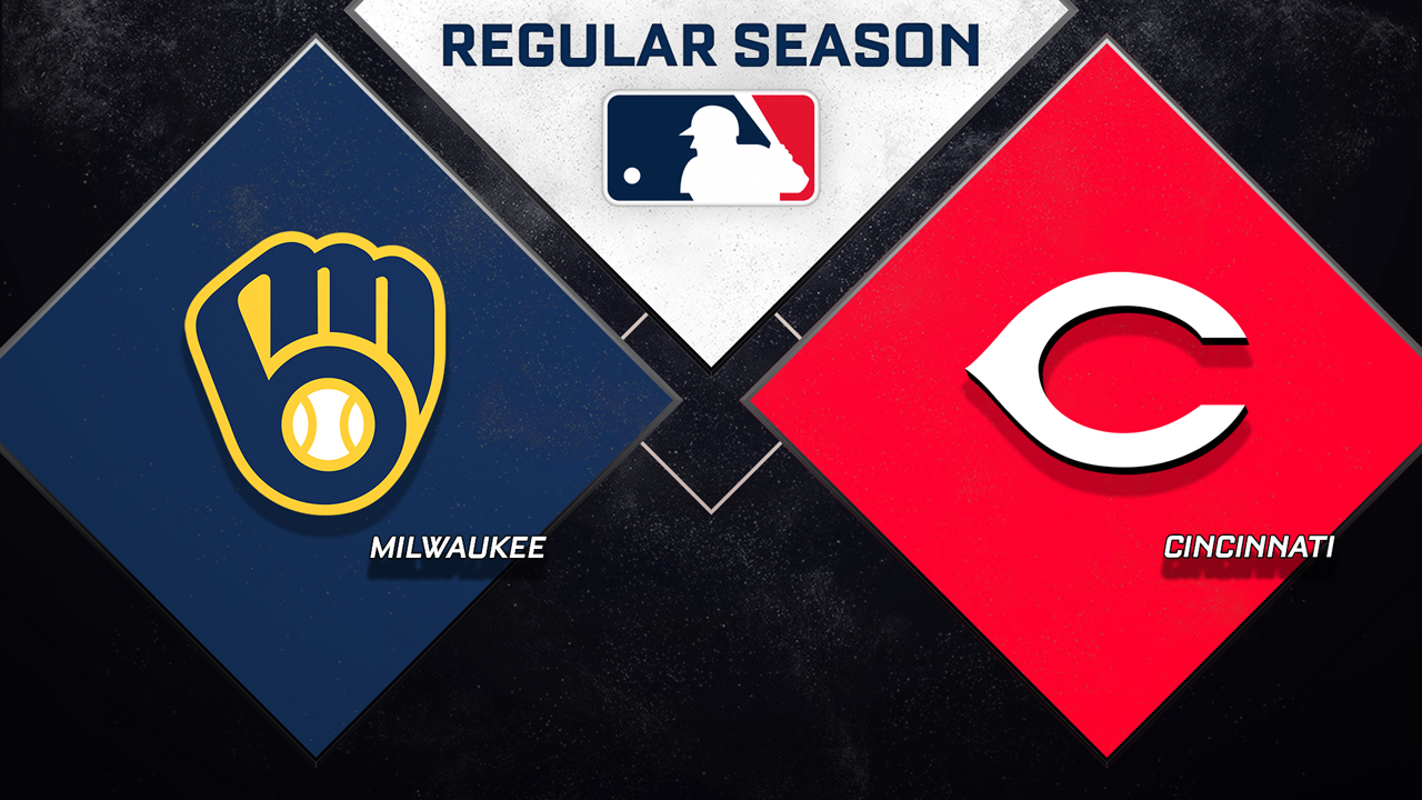 Milwaukee Brewers vs Cincinnati Reds poster